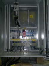 Elektrický lanový naviják pro spouštění sondy do geotermálních vrtů